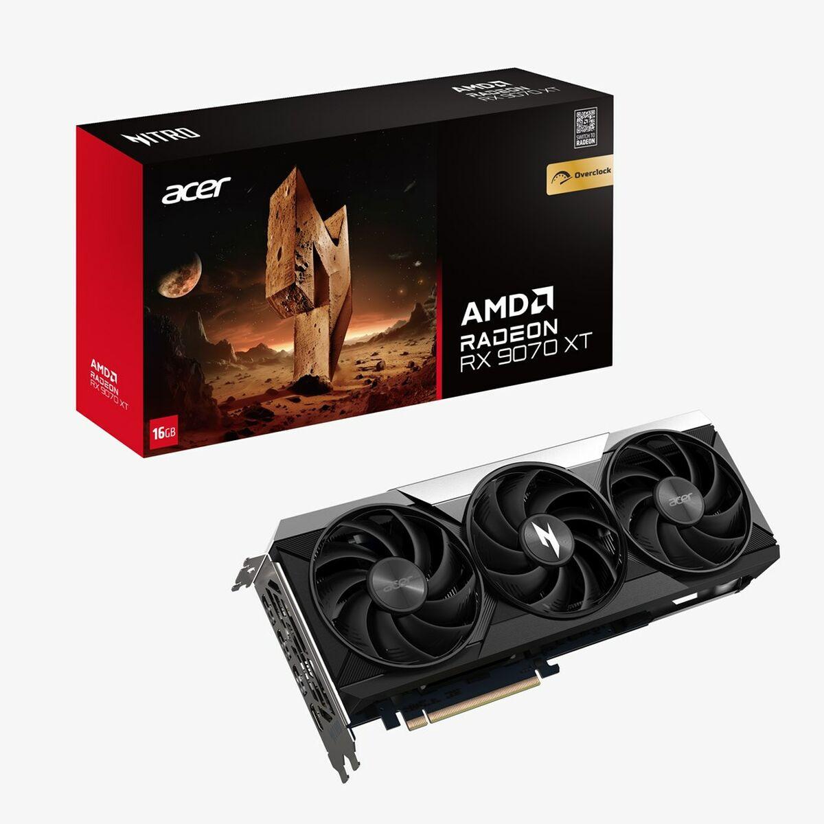 Tarjeta Gráfica Acer DP.Z4EWW.P01 RADEON RX 9070 16 GB GDDR6