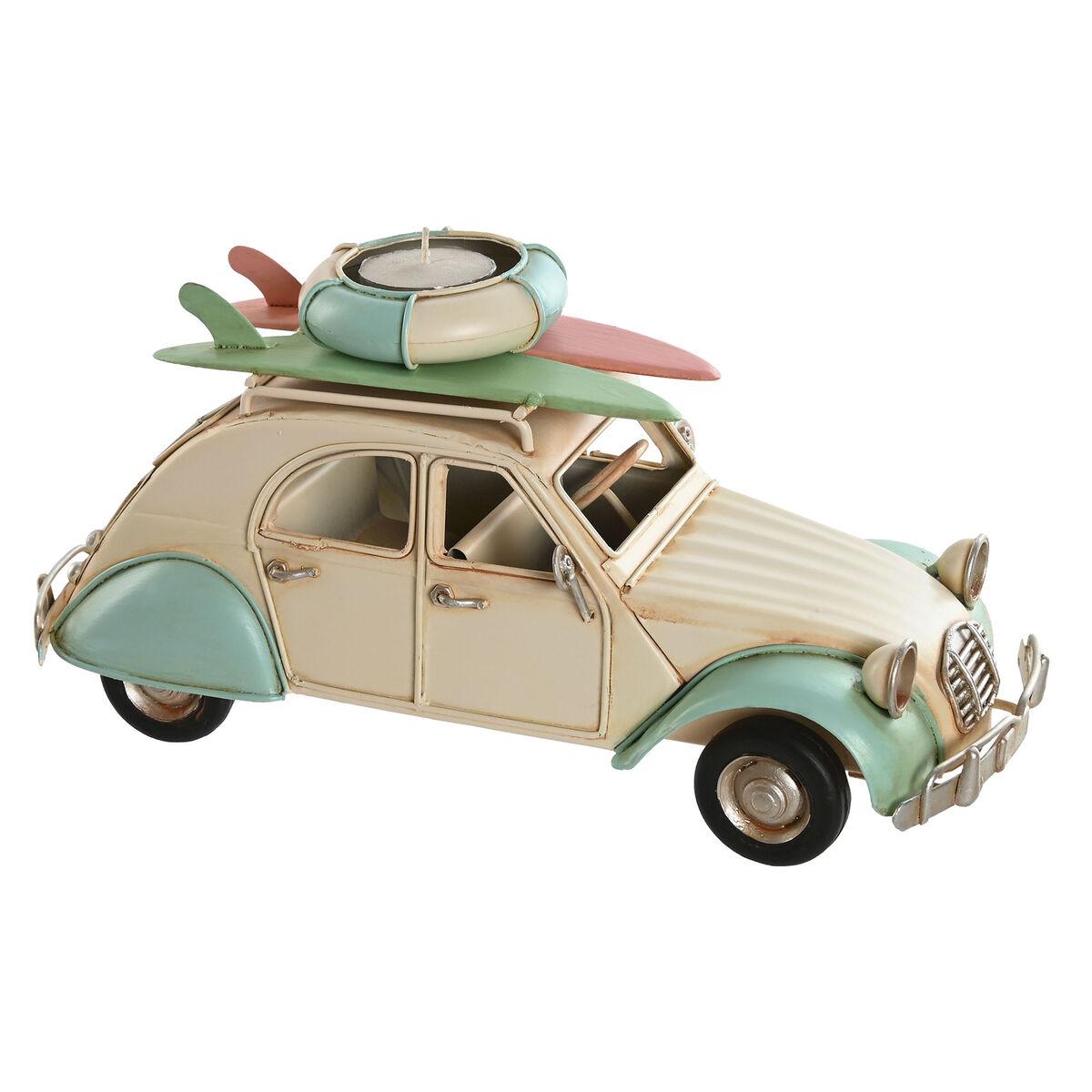 Figura Decorativa Home ESPRIT Azul Verde Rosa Vintage 28 x 11 x 11,5 cm (3 Unidades)