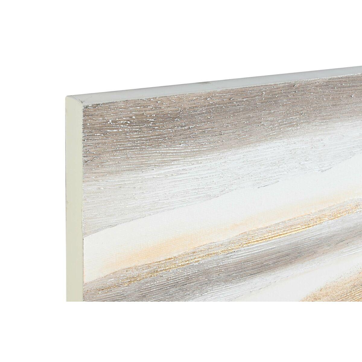 Cuadro DKD Home Decor Beige Gris Abstracto Moderno 90 x 3,7 x 120 cm (2 Unidades)