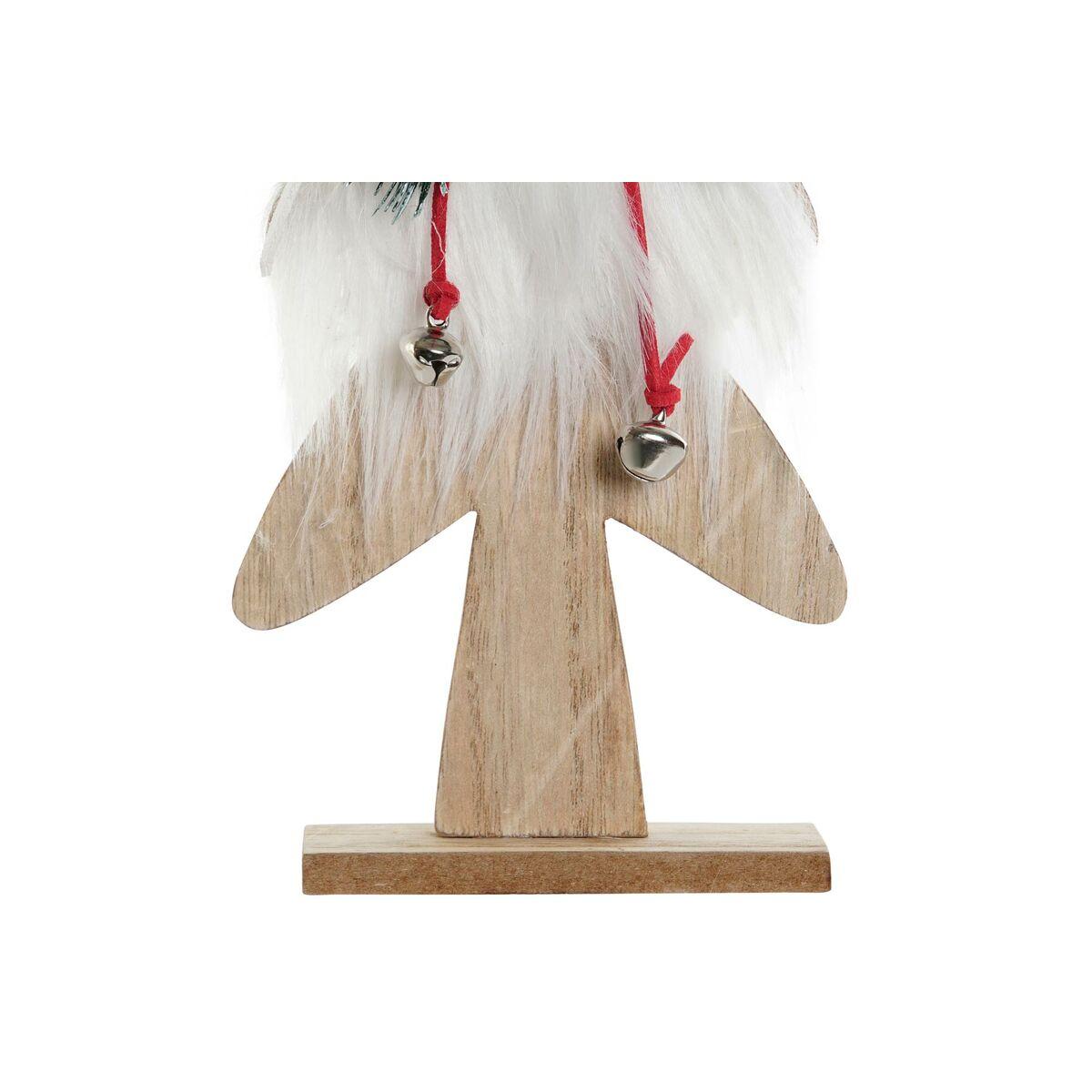 Adorno Navideño DKD Home Decor Negro Rojo Árbol 11,5 x 4 x 31 cm