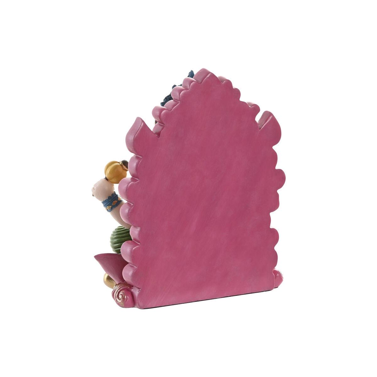 Figura Decorativa Home ESPRIT Multicolor Indio 18 x 10 x 21 cm (2 Unidades)