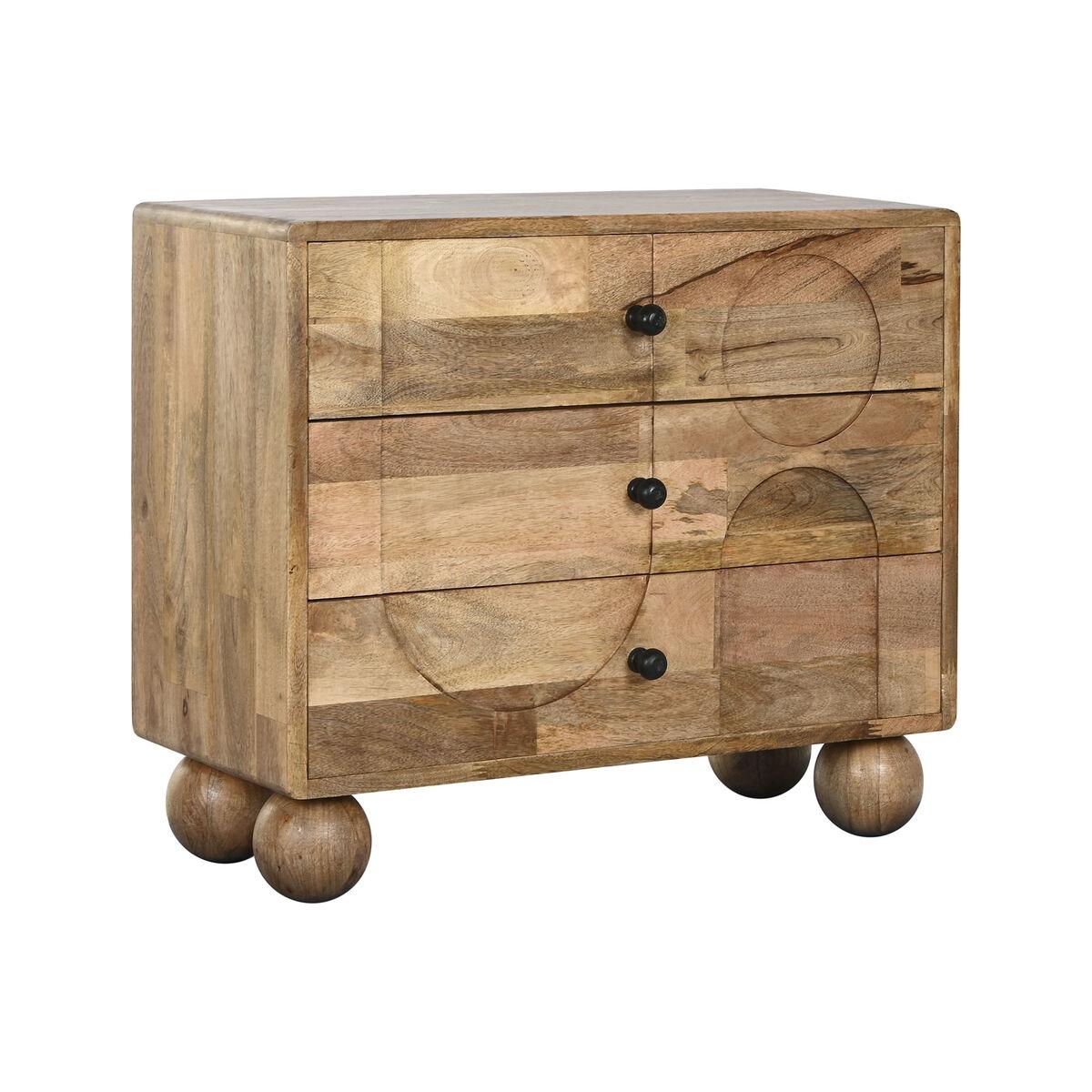 Cómoda Home ESPRIT Marrón Moderno 82 x 35 x 71 cm