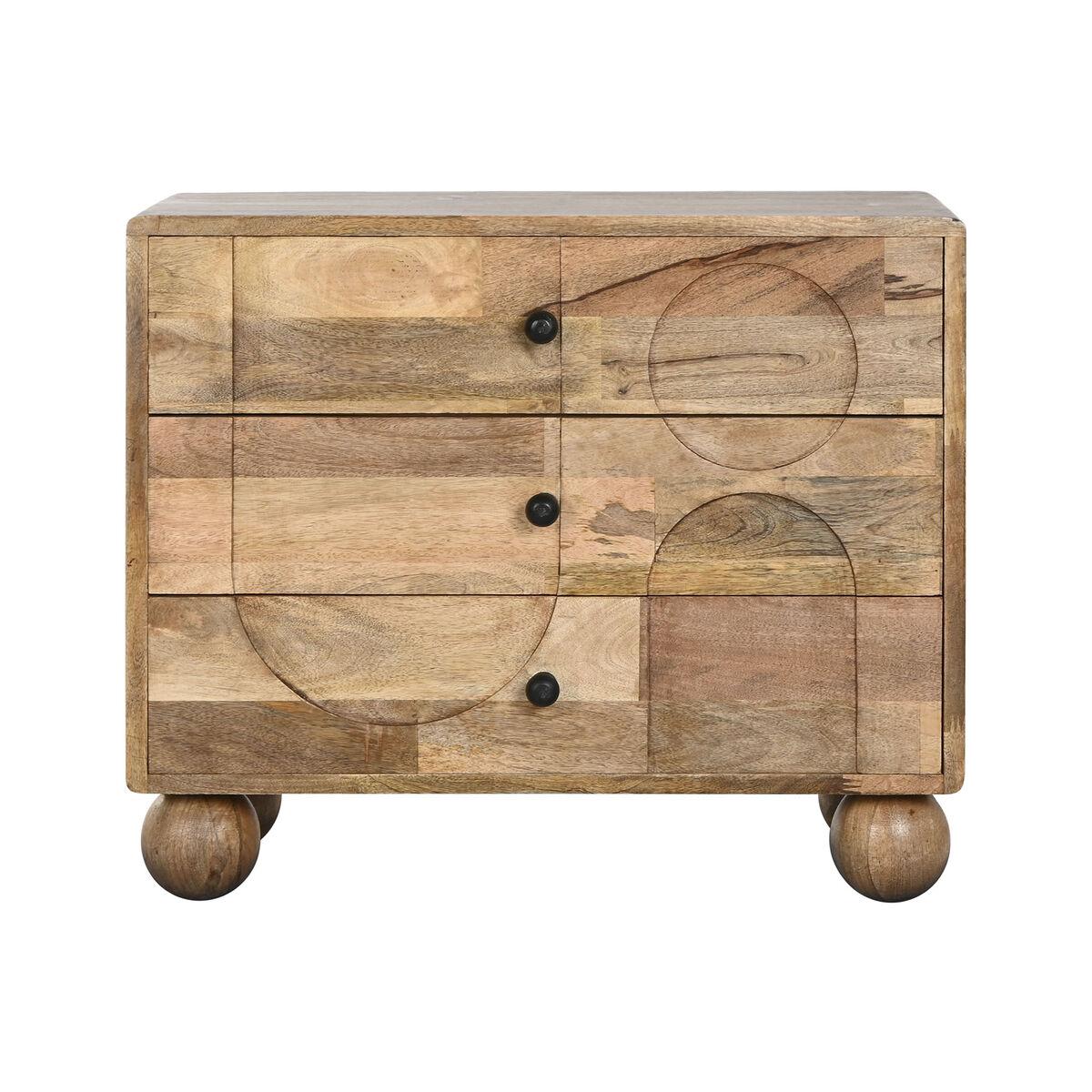 Cómoda Home ESPRIT Marrón Moderno 82 x 35 x 71 cm