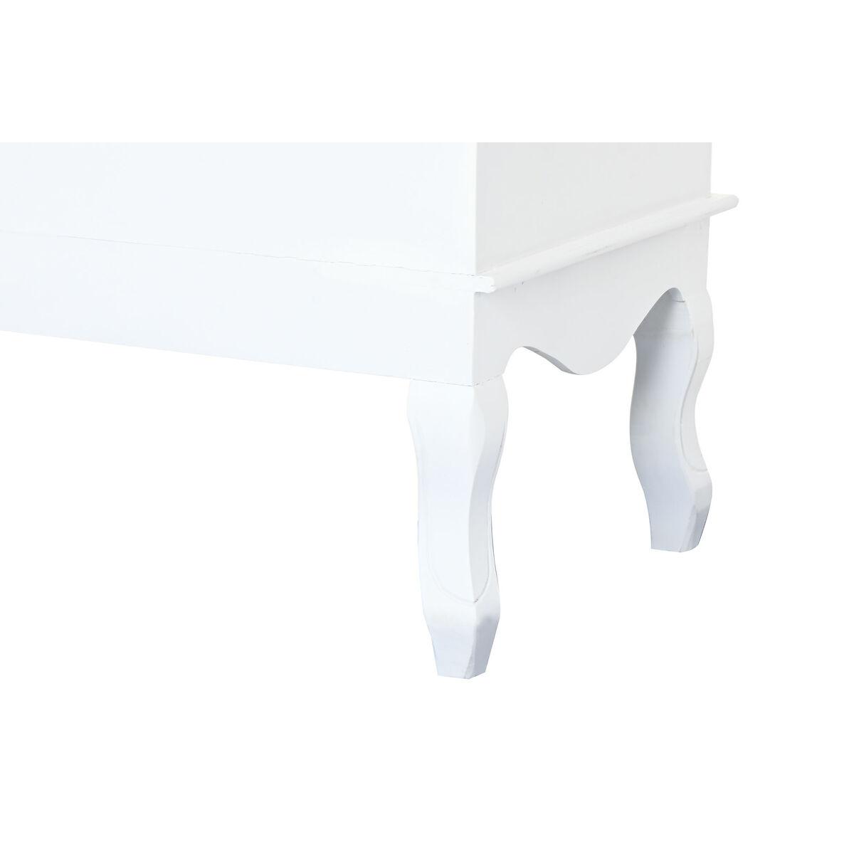 Cómoda Home ESPRIT Blanco Beige Romántico 80 x 42 x 105 cm