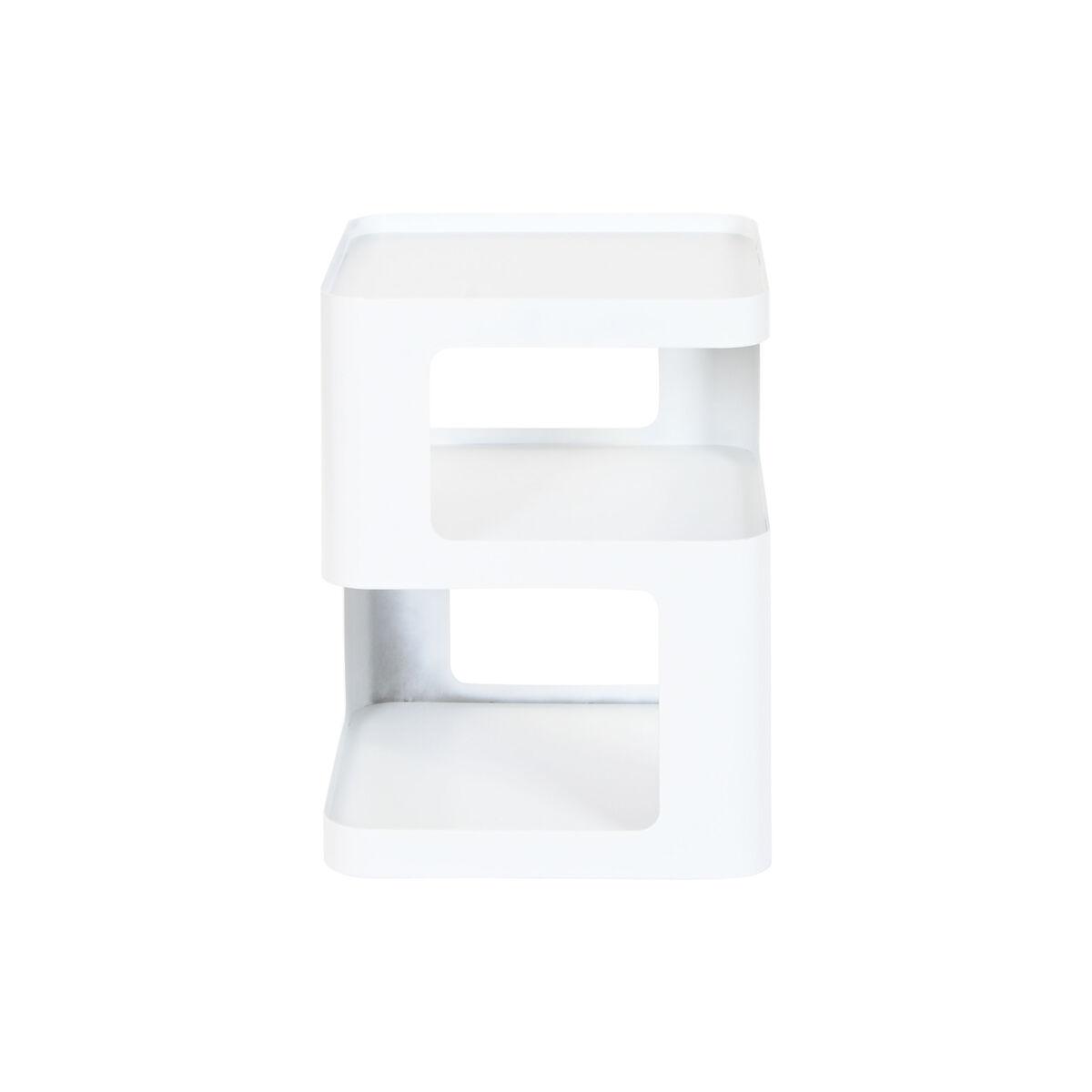 Mesa auxiliar Home ESPRIT Blanco 40 x 40 x 54 cm