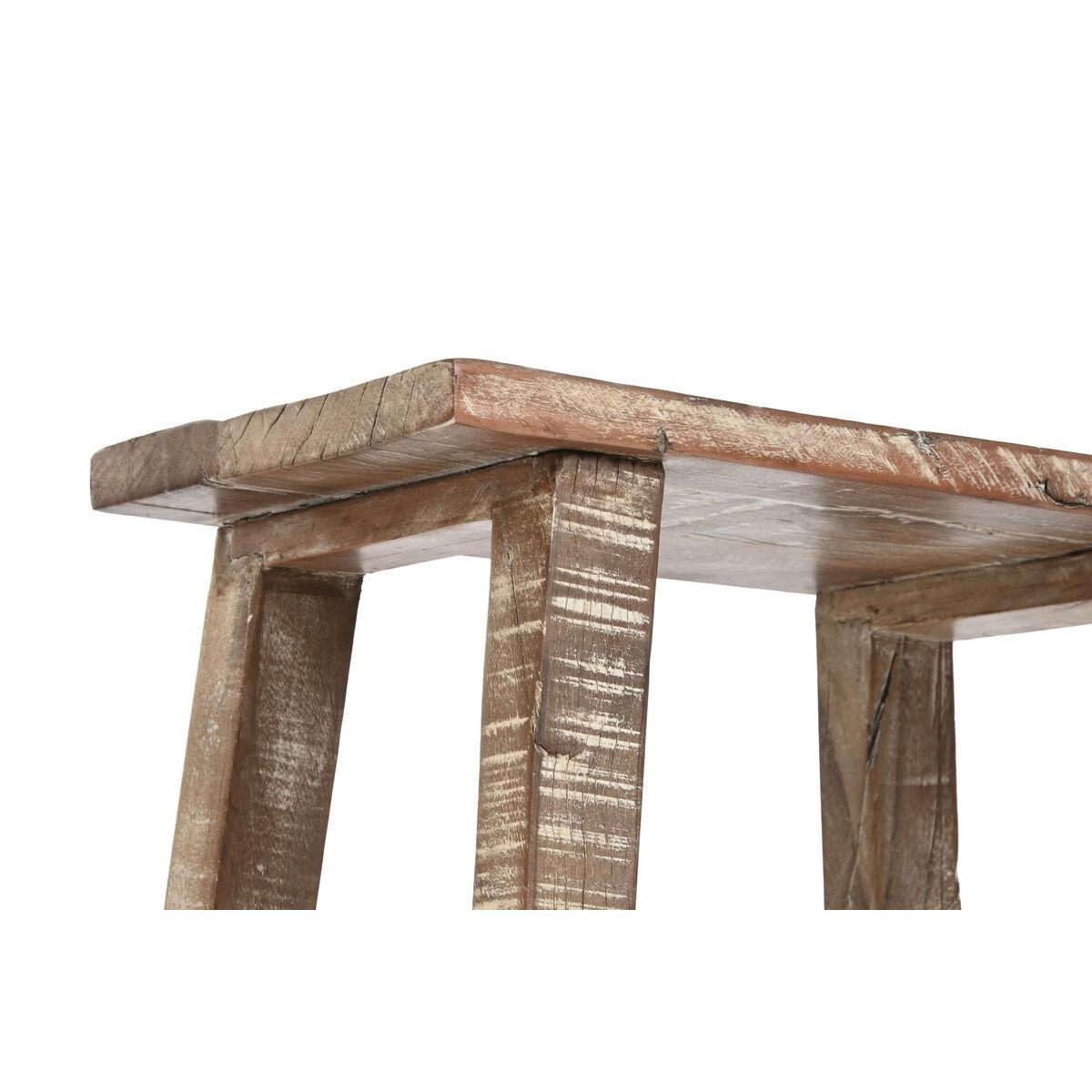 Mesa auxiliar Home ESPRIT Blanco Marrón 45 x 25 x 51 cm