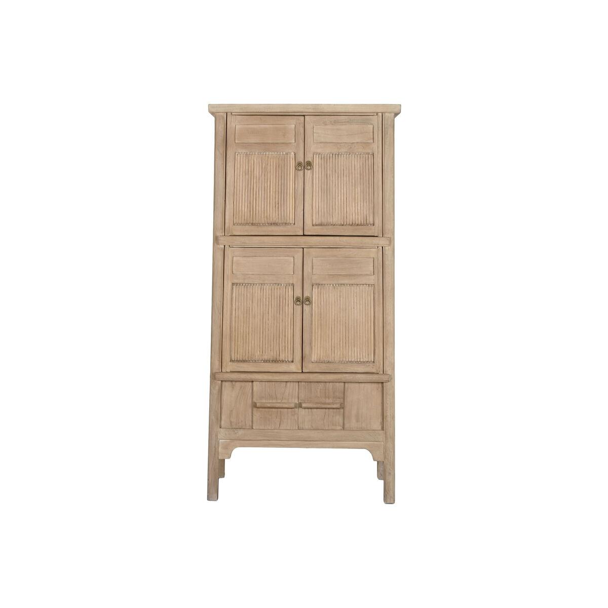 Armario Home ESPRIT Natural Madera de olmo 92 x 42 x 189 cm