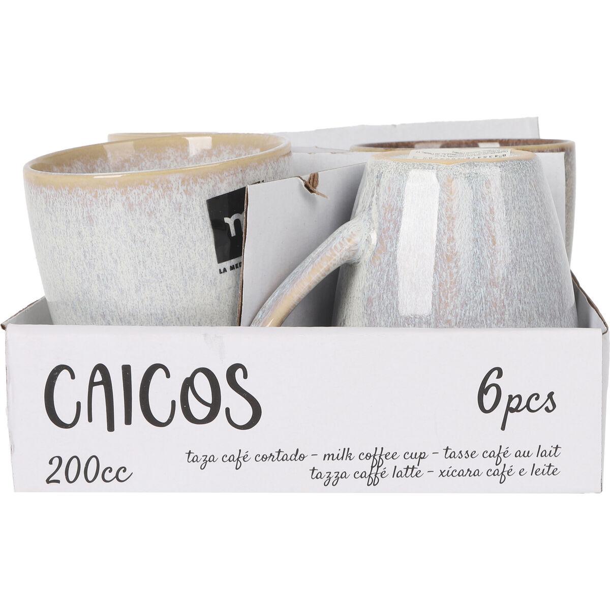 Taza La Mediterránea Caicos 200 ml (36 Unidades)