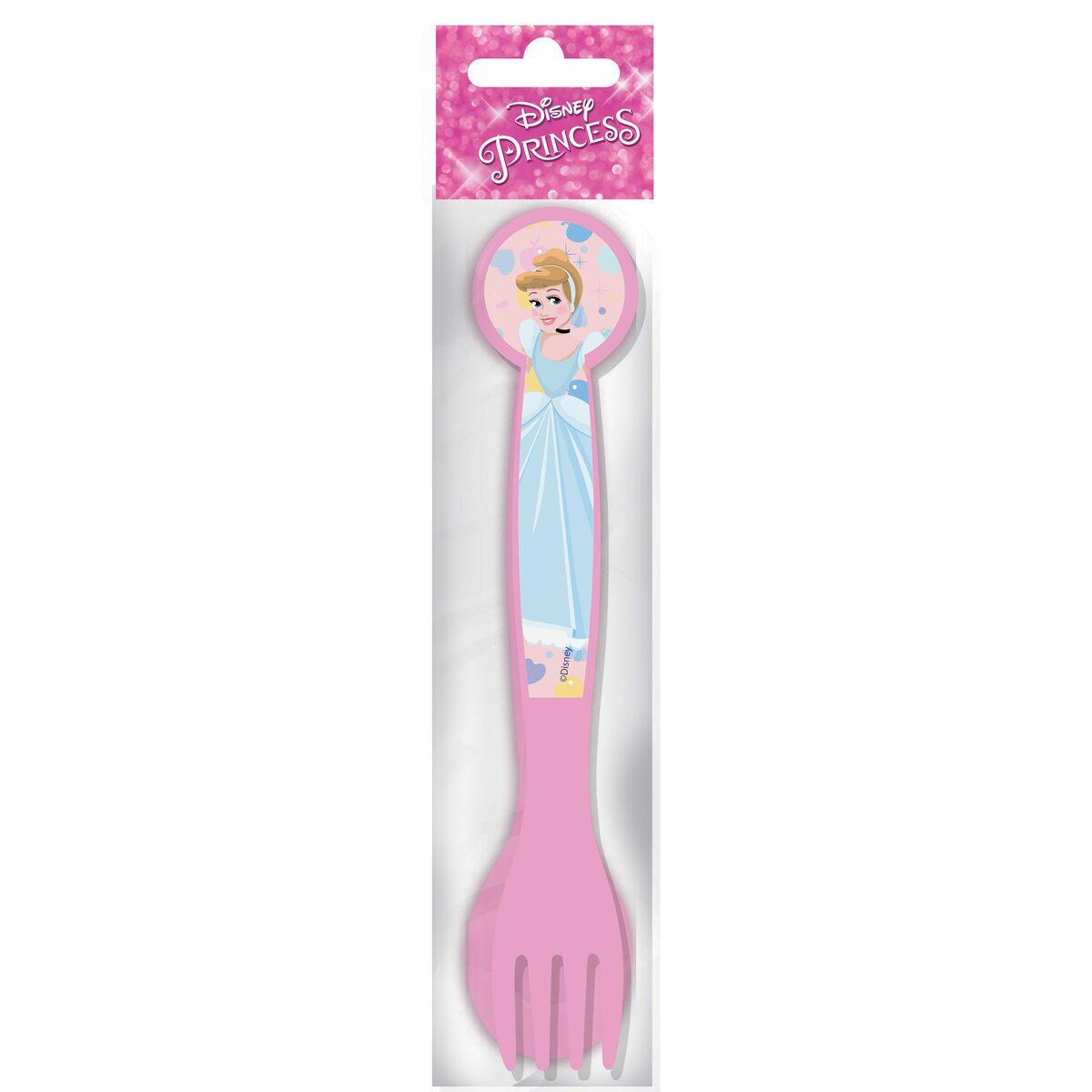 Juego de Cubiertos Disney Princess CZ11398 Rosa Plástico 2 Piezas
