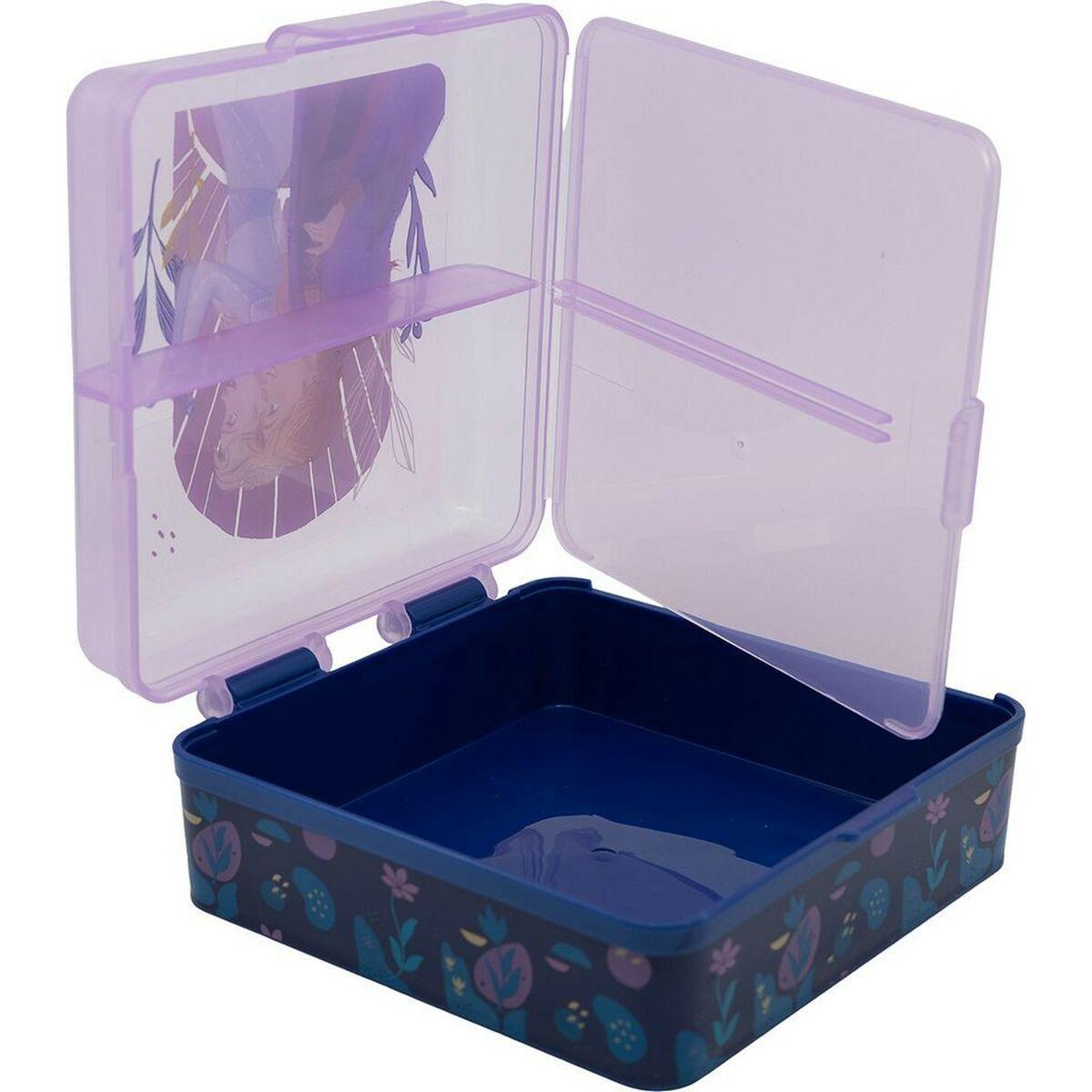 Fiambrera de Compartimentos Frozen CZ11273 Multicolor Plástico