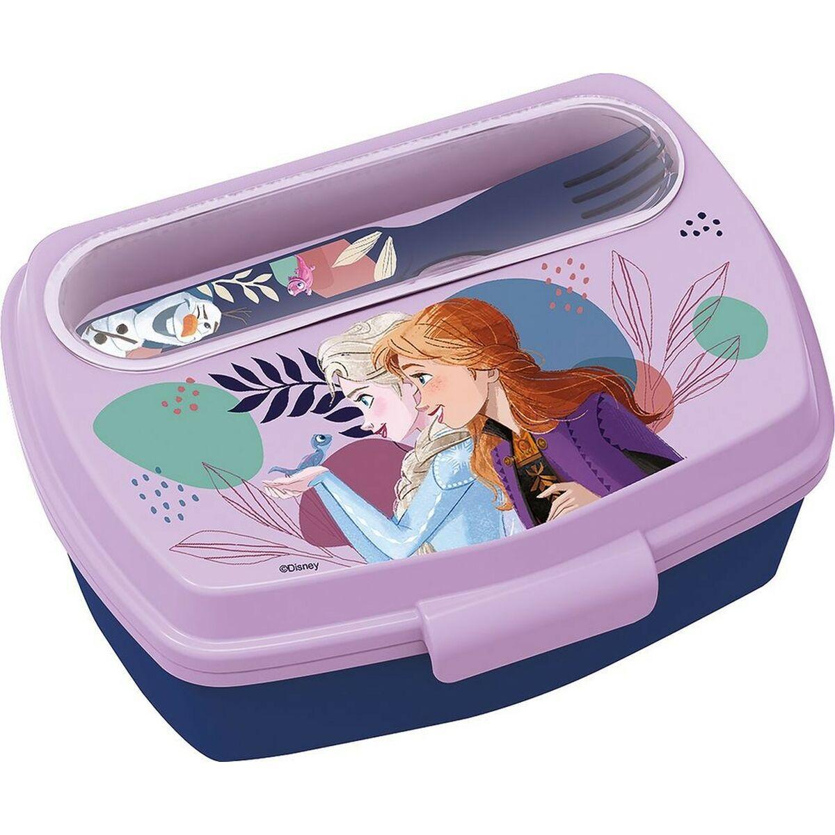 Portameriendas con Accesorios Frozen CZ11271 Azul Plástico