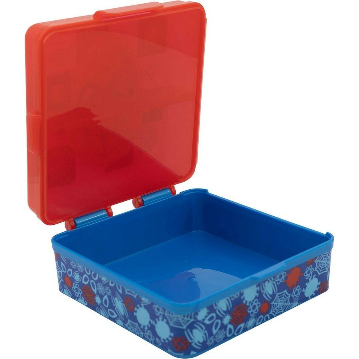 Fiambrera de Compartimentos Spider-Man CZ11274 Multicolor Plástico