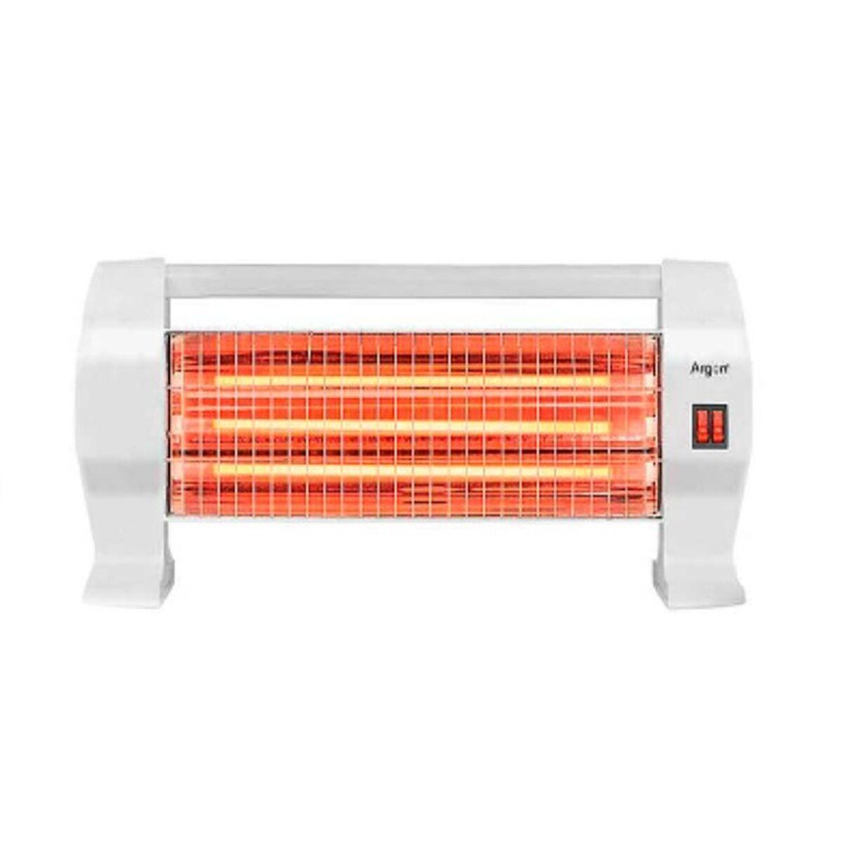 Estufa Eléctrica Halógena Argon W-HH1231 Blanco 1200 W (8 Unidades)