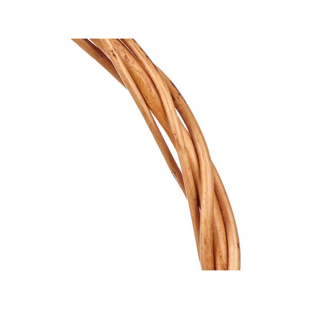 Juego de Cestos Kipit HX31275S/3 Natural Poliéster Mimbre Tela 50 % algodón 34 x 39,5 x 30 cm 34 x 40 x 30 cm (8 Unidades)