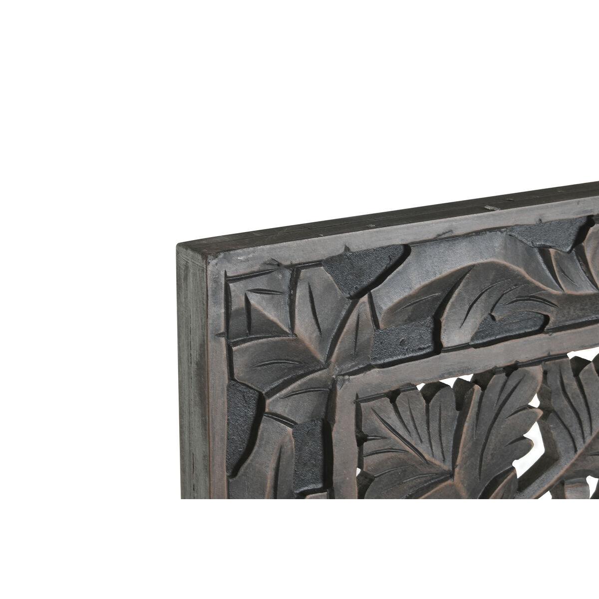 Cabecero de Cama Home ESPRIT Gris oscuro 180 x 3,5 x 180 cm