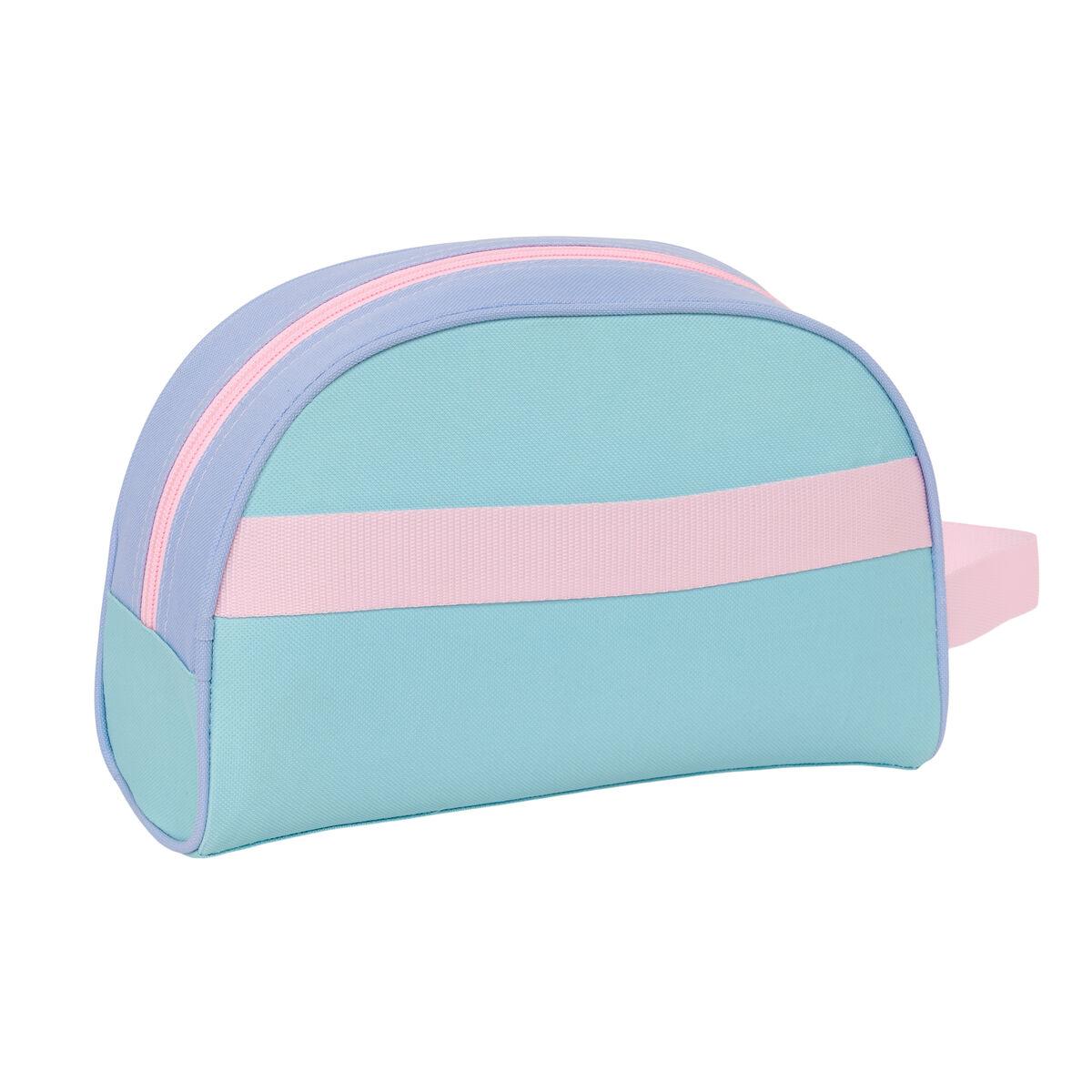 Neceser de Viaje Munich Mellow Azul Rosa Azul cielo 28 x 18 x 10 cm