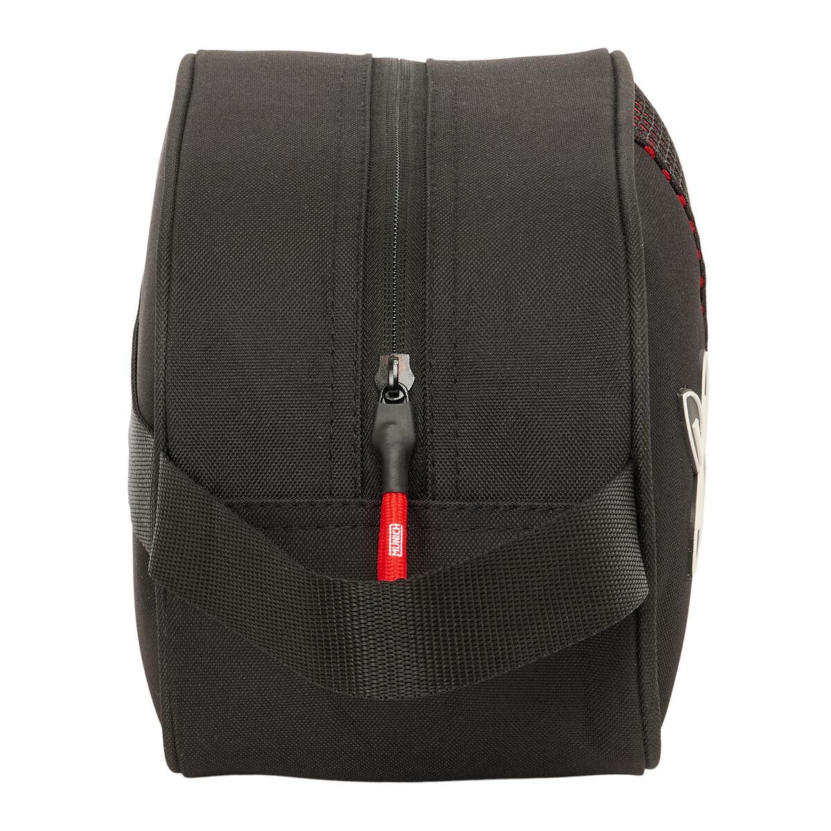 Neceser de Viaje Munich Vulcan Negro 26 x 15 x 12 cm