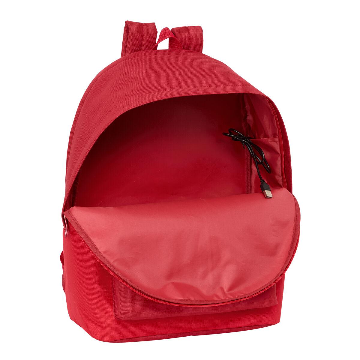 Mochila Escolar Sevilla Fútbol Club Rojo 31 x 44 x 18 cm