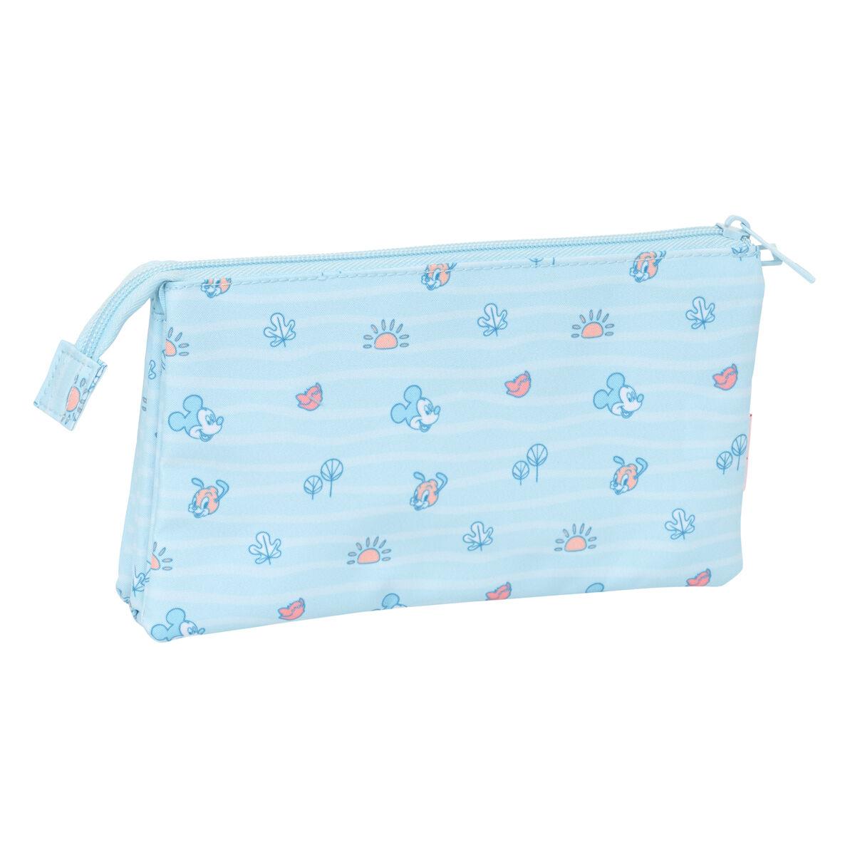 Portatodo Mickey Mouse Clubhouse Baby Azul claro 22 x 12 x 3 cm
