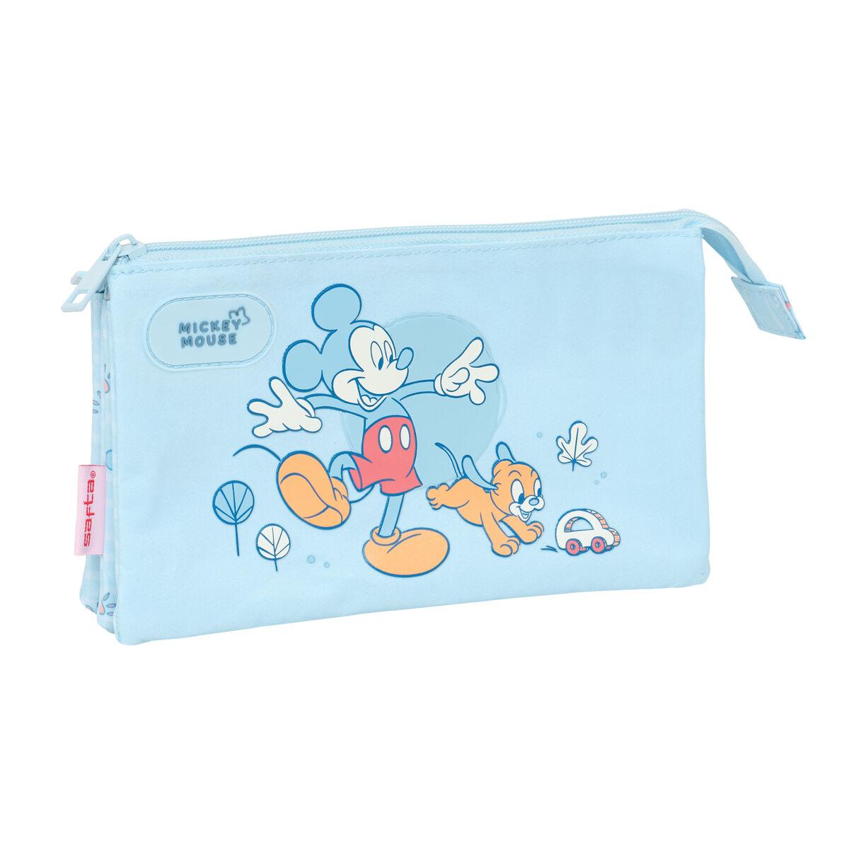 Portatodo Mickey Mouse Clubhouse Baby Azul claro 22 x 12 x 3 cm