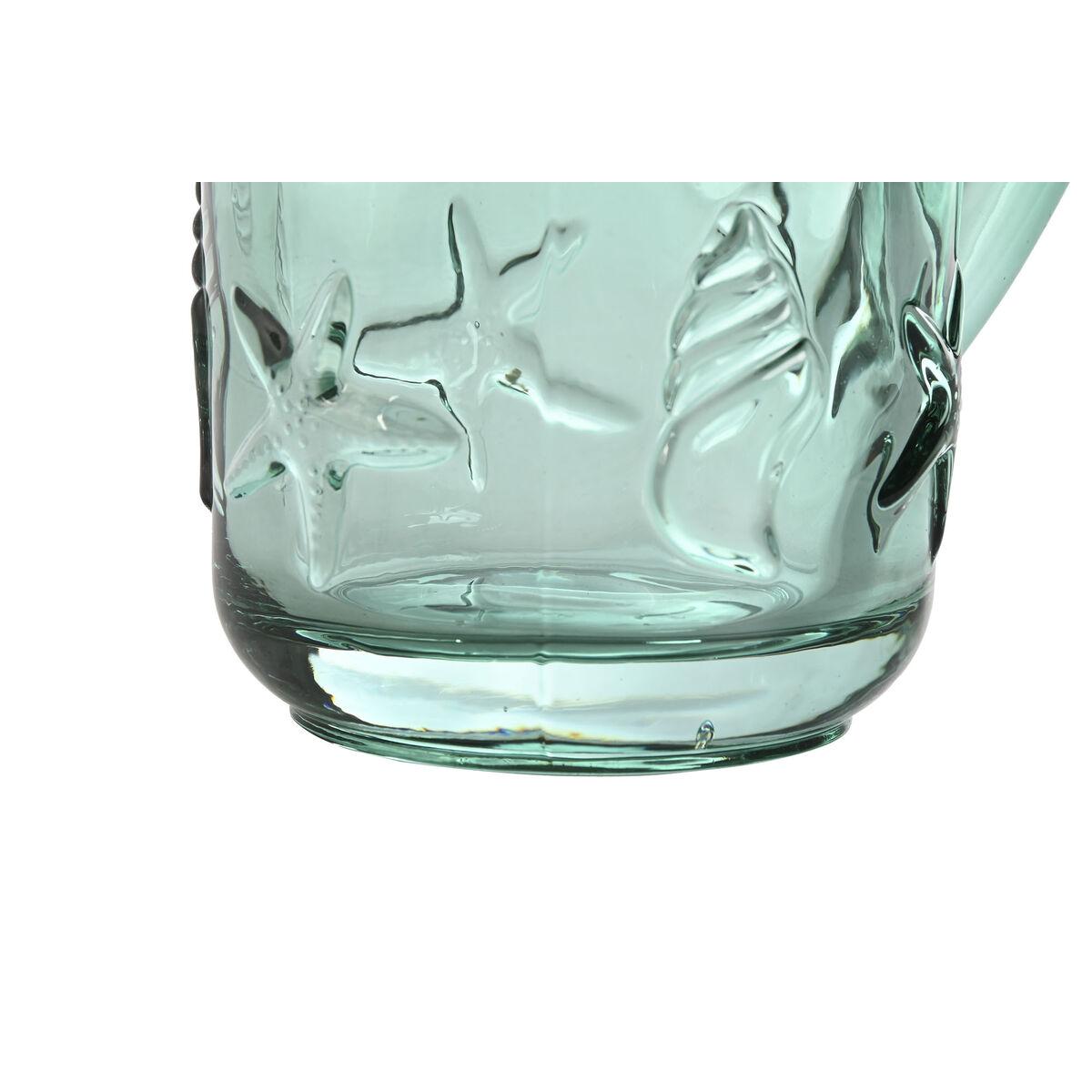 Jarra Home ESPRIT Turquesa Cristal 1,1 ml