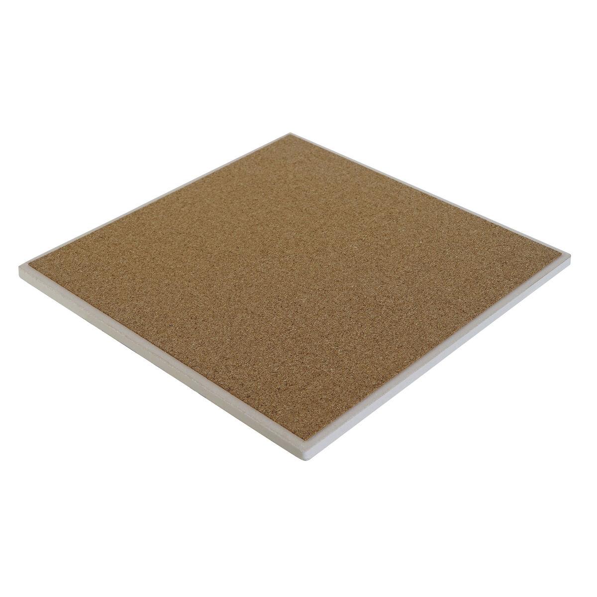 Salvamantel Home ESPRIT Corcho Dolomita 20 x 20 x 0,7 cm (4 Unidades)