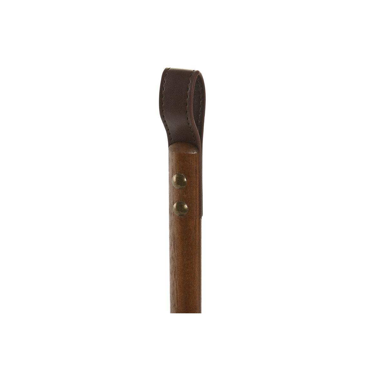 Portarrollo de Papel de Cocina Home ESPRIT Natural Poliuretano Acacia 15 x 15 x 33 cm