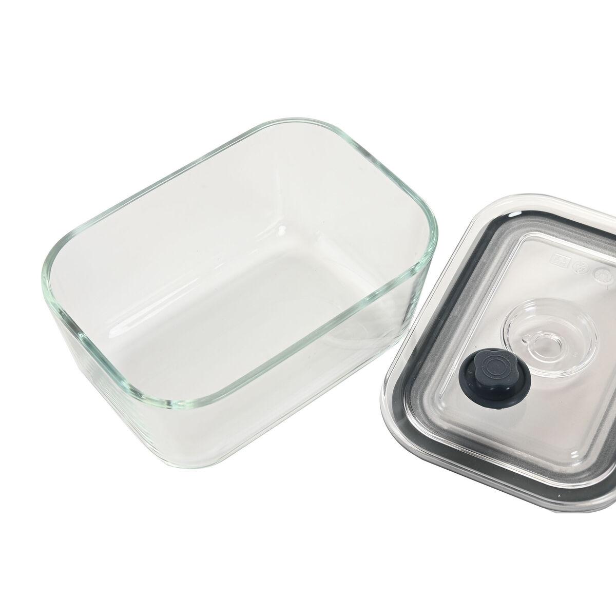 Fiambrera Home ESPRIT Transparente Polipropileno Vidrio de Borosilicato