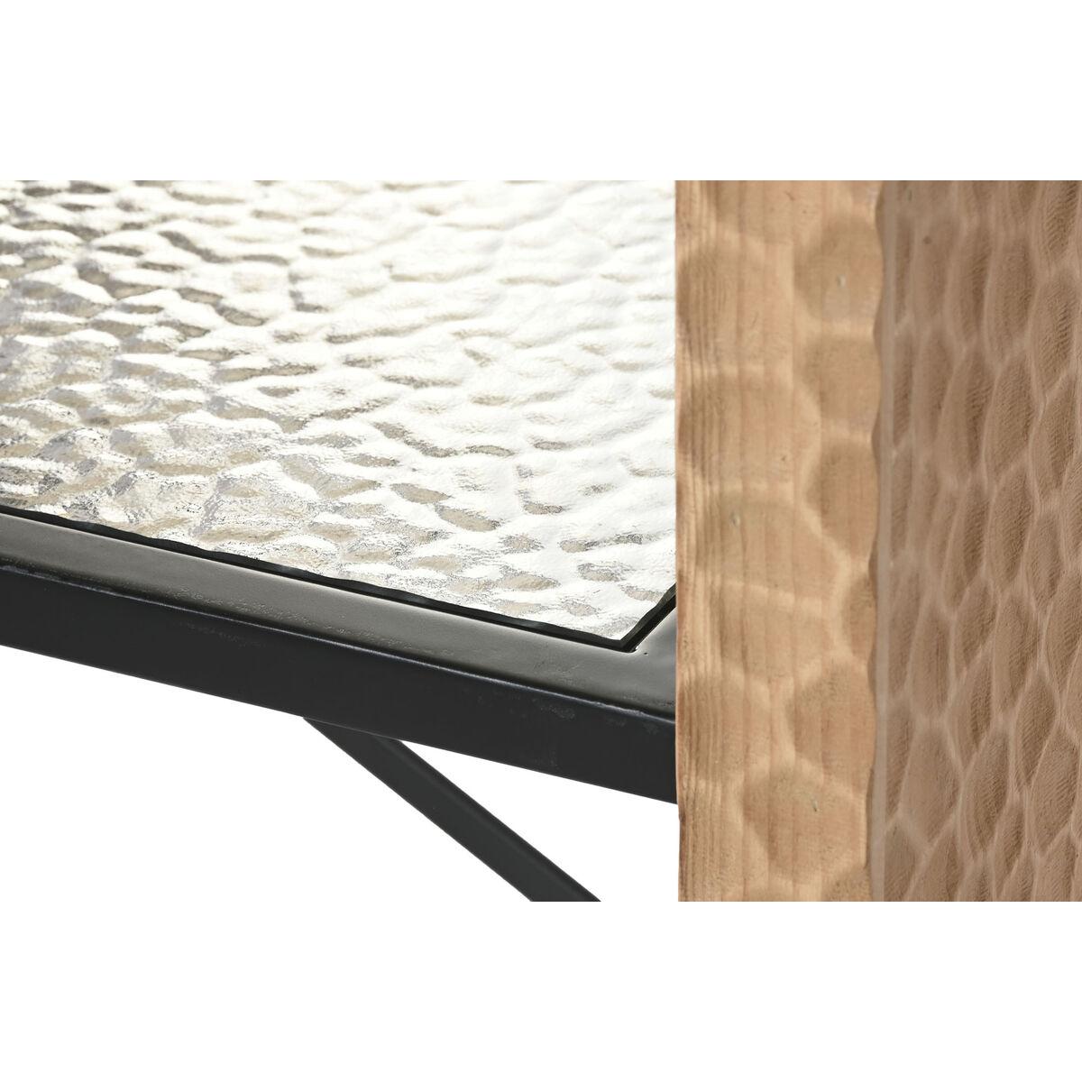 Estantería Home ESPRIT Metal Cristal Madera de abeto 120 x 31 x 158 cm