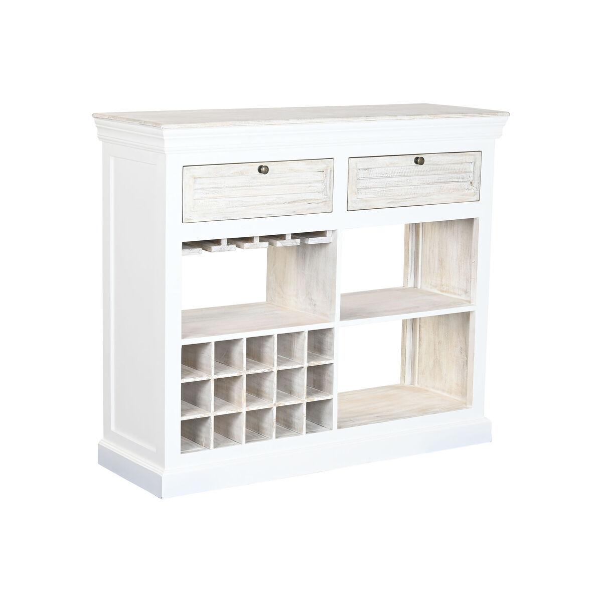Botellero Home ESPRIT Blanco 120 x 40 x 98 cm