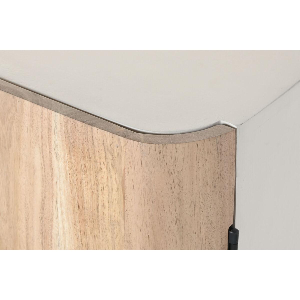 Botellero Home ESPRIT Blanco Natural 85 x 50 x 100 cm
