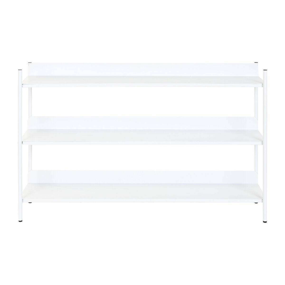 Estantería Home ESPRIT Blanco Metal 120 x 30 x 76 cm