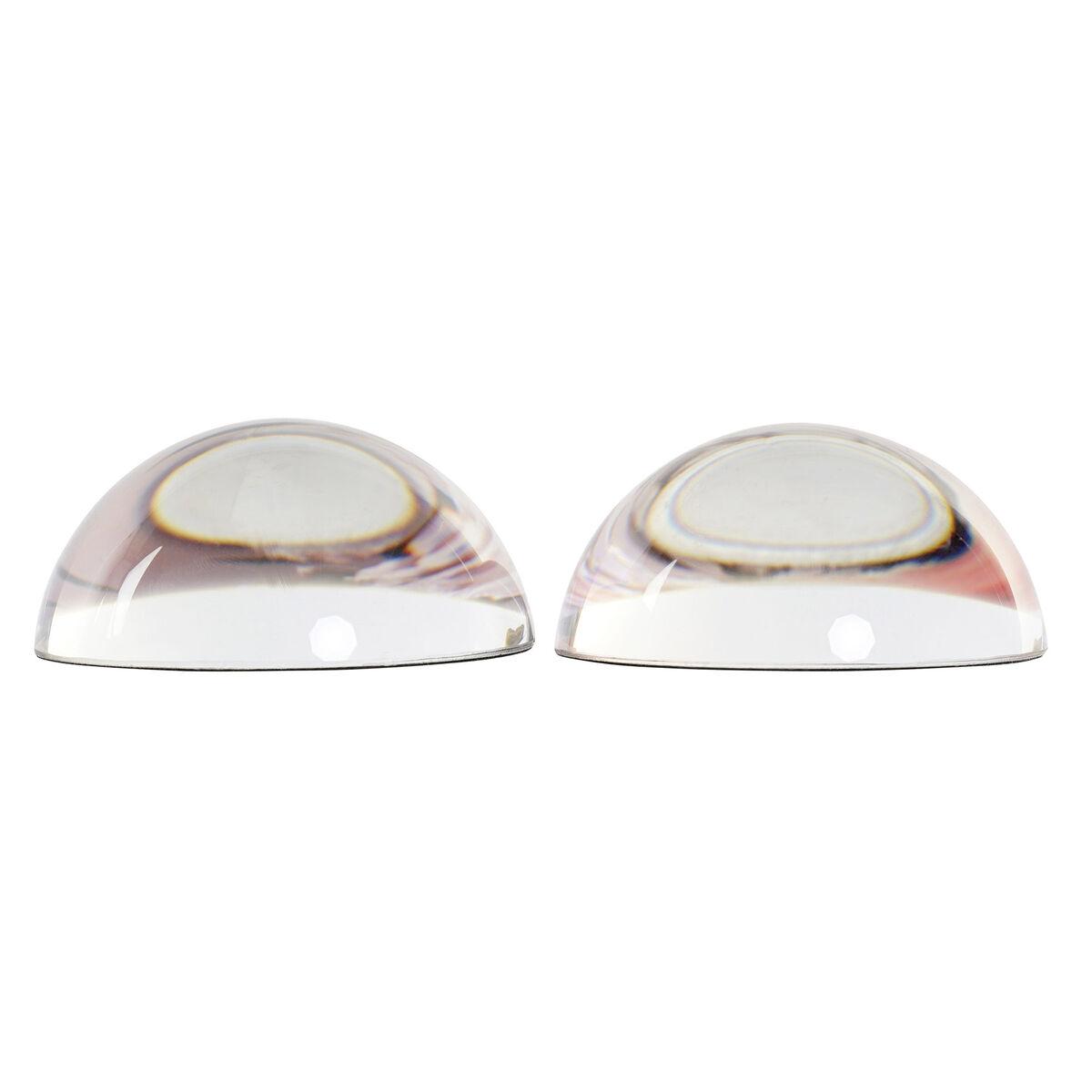 Pisapapeles DKD Home Decor Cristal (2 Unidades)