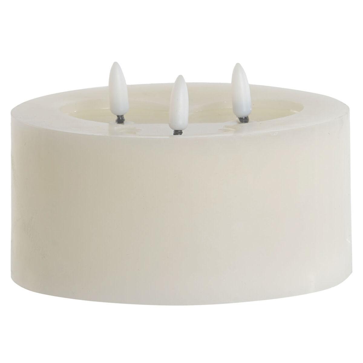 Vela LED Home ESPRIT Beige 15 x 15 x 7 cm (AA)