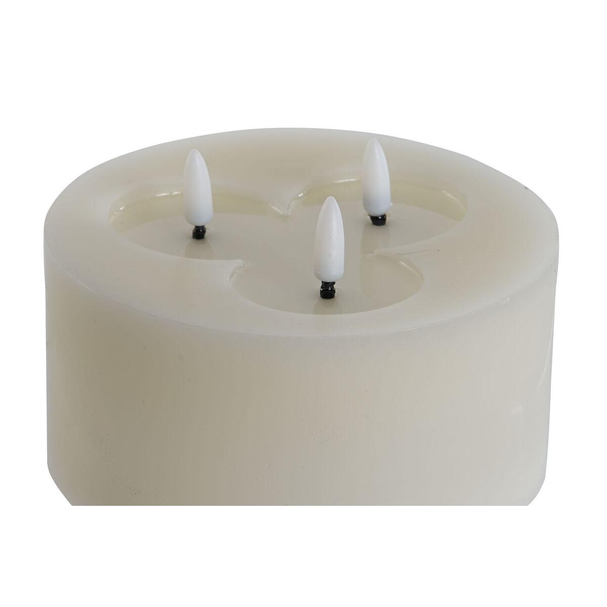 Vela LED Home ESPRIT Beige 15 x 15 x 7 cm (AA)