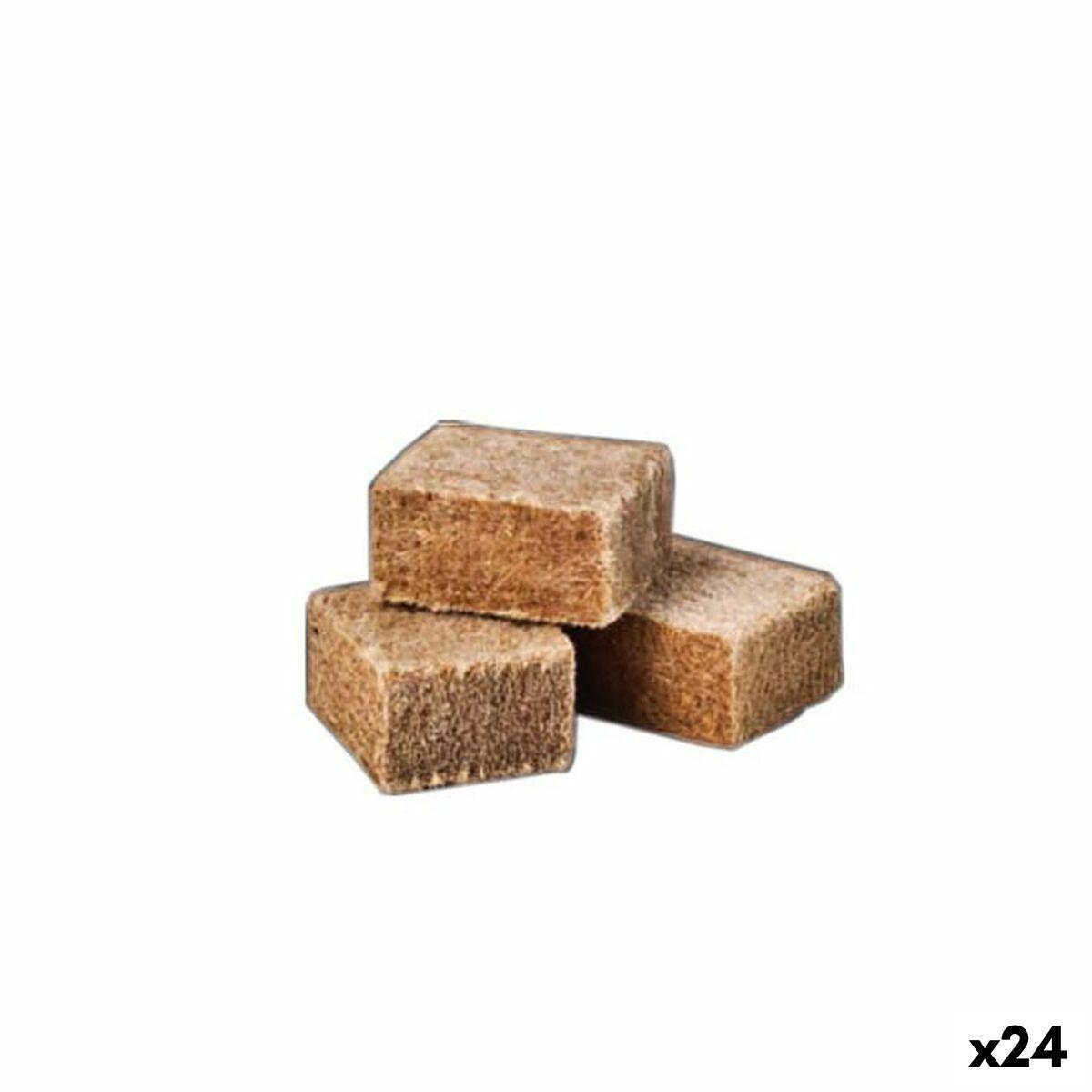 Madera con Cera para Barbacoa Algon Madera (24 Unidades)