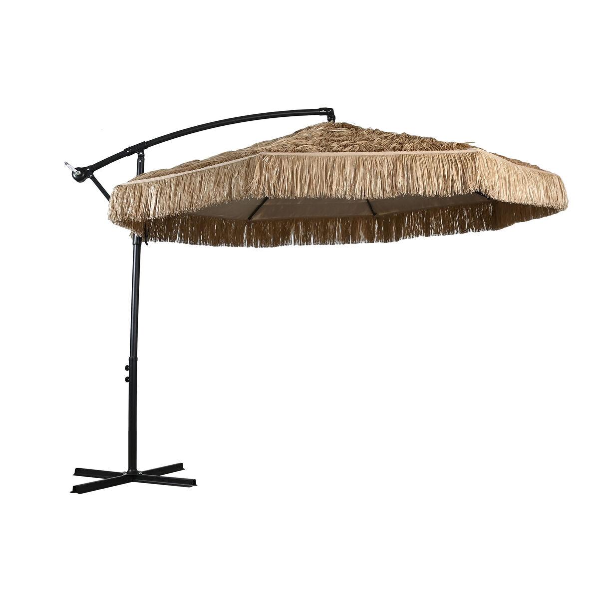 Sombrilla Home ESPRIT Marrón Gris oscuro 350 x 290 x 250 cm