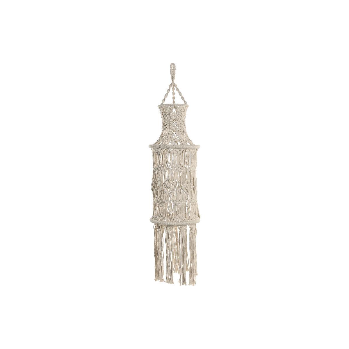 Pantalla de Lámpara Home ESPRIT Macramé Urbano 25 x 25 x 108 cm