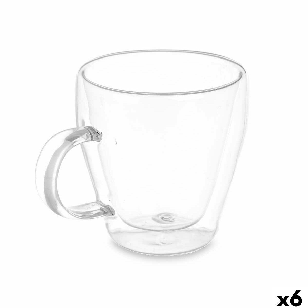Taza Vivalto OCT-DG2324 Transparente 270 ml (6 Unidades)