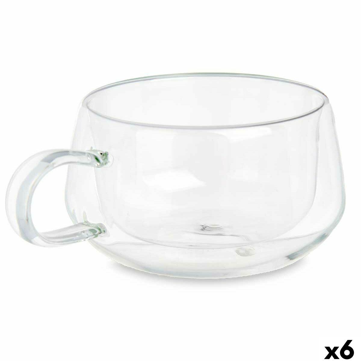 Taza Vivalto OCT-DG23213L Transparente 280 ml (6 Unidades)