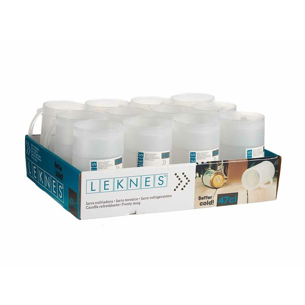 Jarra Térmica Leknes *FALTA OT Transparente 473 ml (12 Unidades)