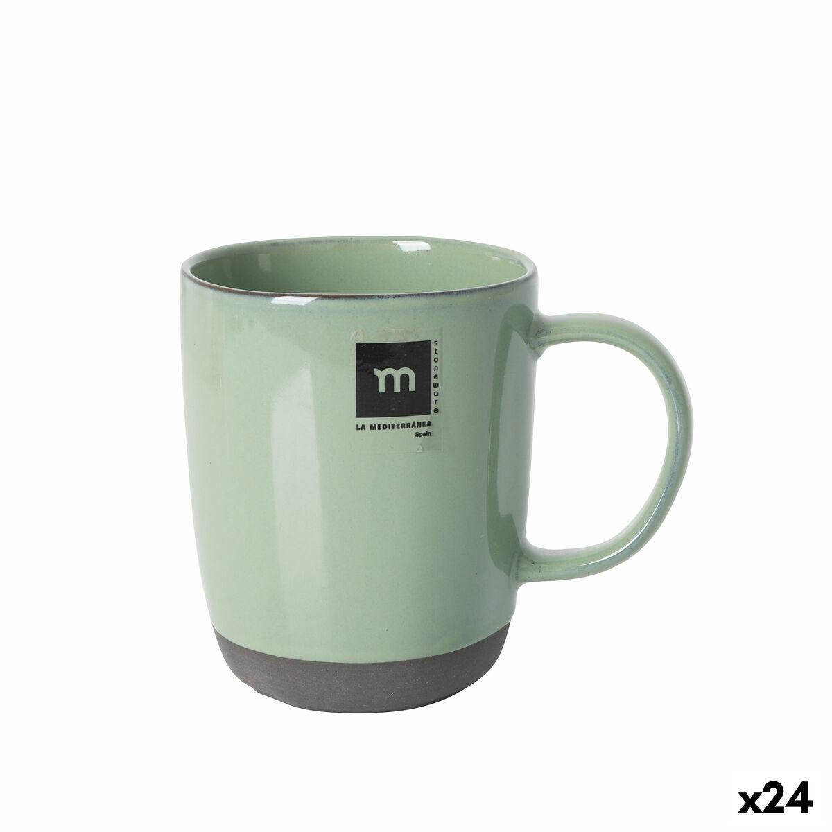 Taza La Mediterránea Black clay (24 Unidades)