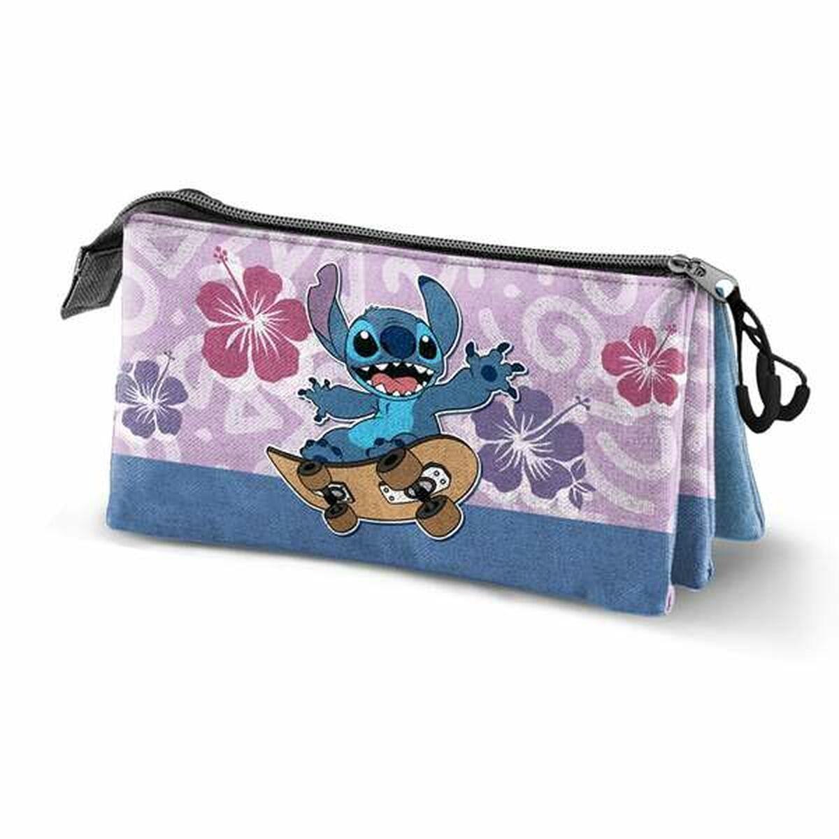 Portatodo Triple Lilo & Stitch 23 x 8 x 11 cm