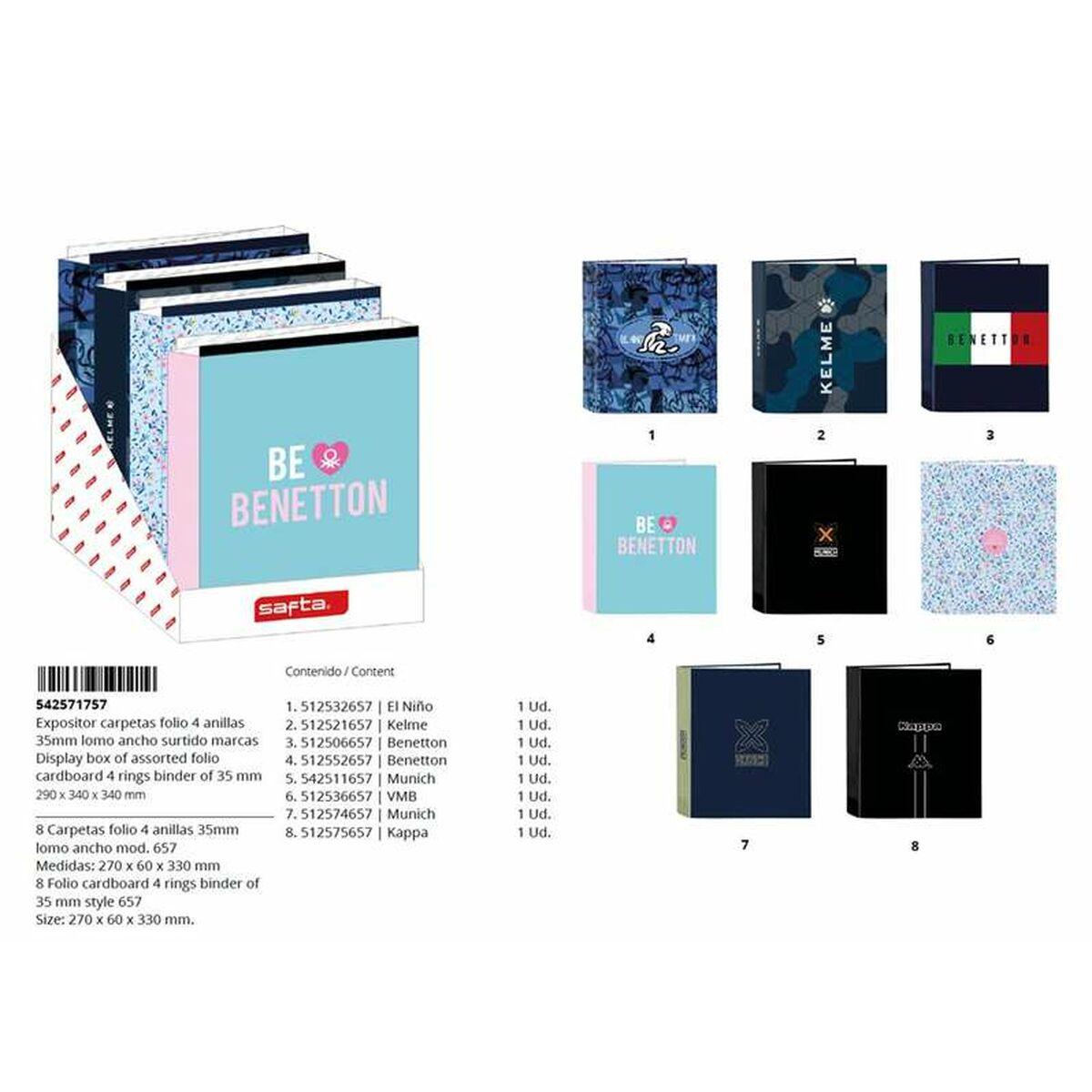 Estuche Escolar Safta 29 x 34 x 34 cm