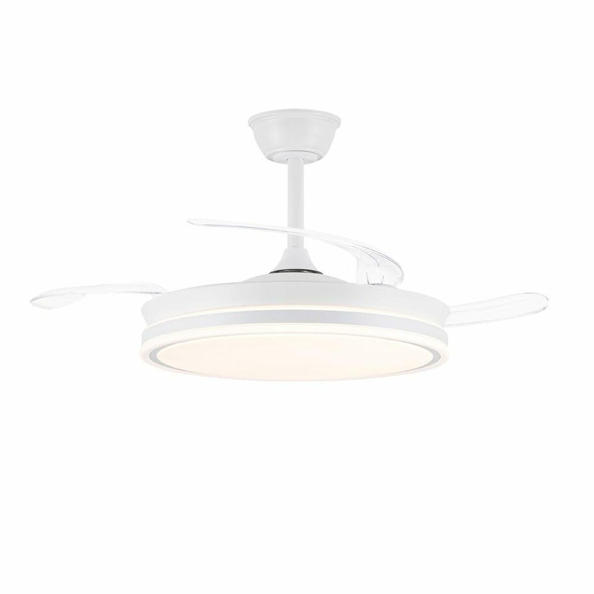 Ventilador de Techo CristalRecord EVO RETRAC Transparente 72 W