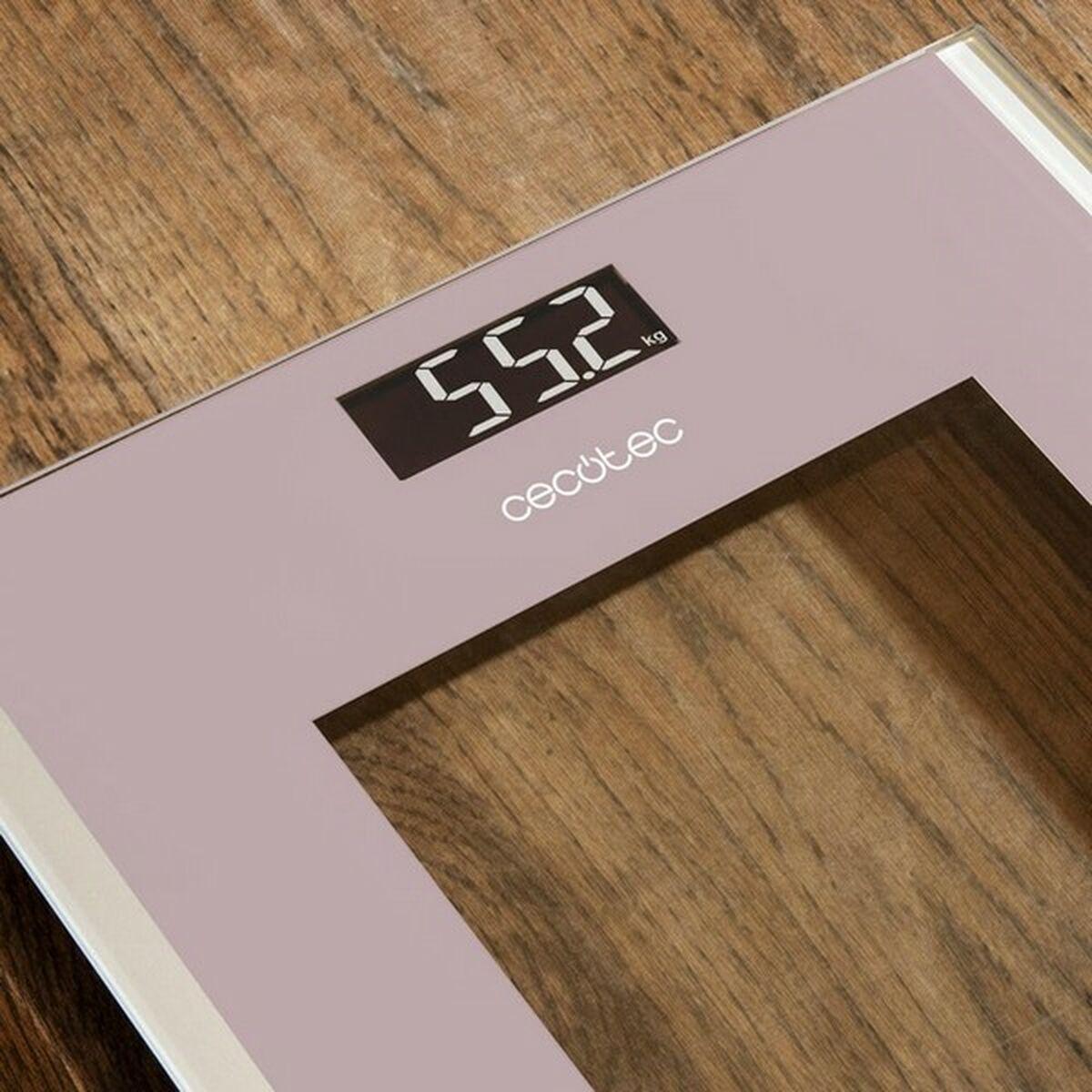 Báscula Digital de Baño Cecotec Surface Precision 9100 Healthy Cristal Templado 180 kg Baterías x 2 30 x 30 cm