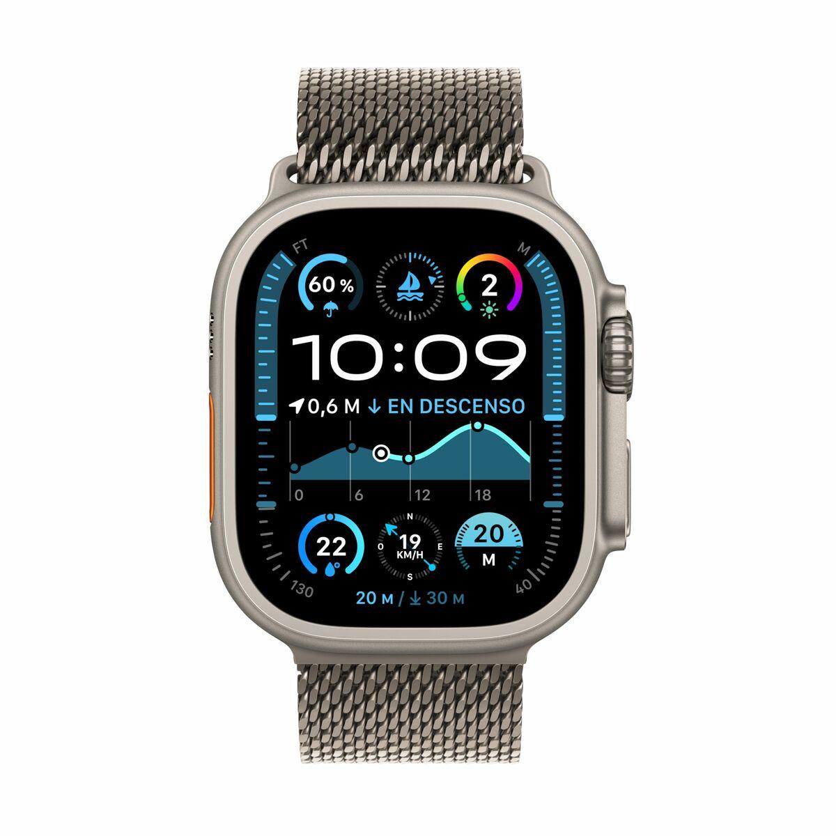 Reloj Hombre Apple MX5R3TY/A Titanio 49 mm