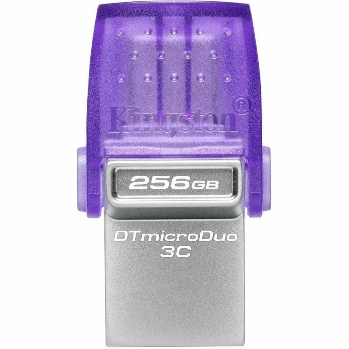 Memoria USB Kingston DataTraveler microDuo 3C Violeta 256 GB