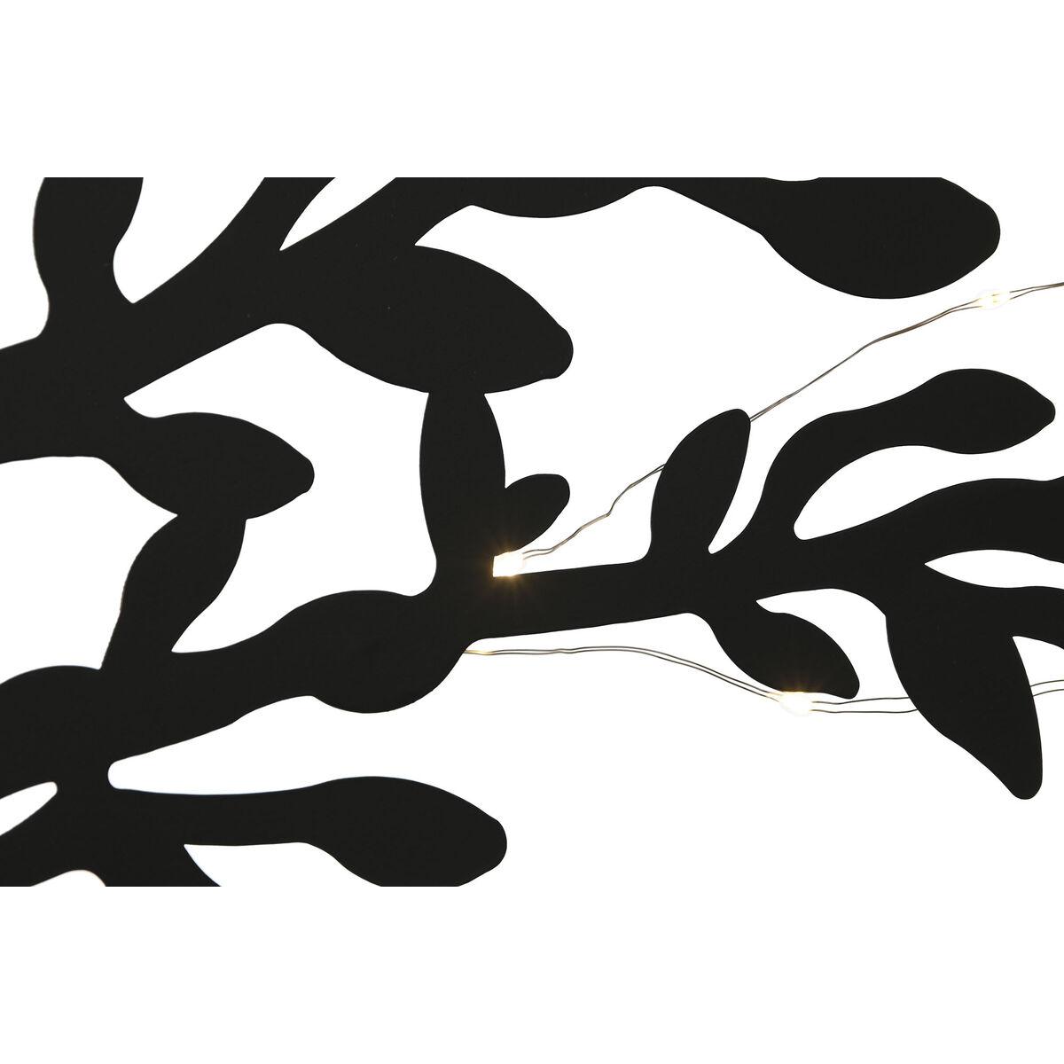 Decoración de Pared Home ESPRIT Negro Árbol Cottage 99 x 2 x 99 cm