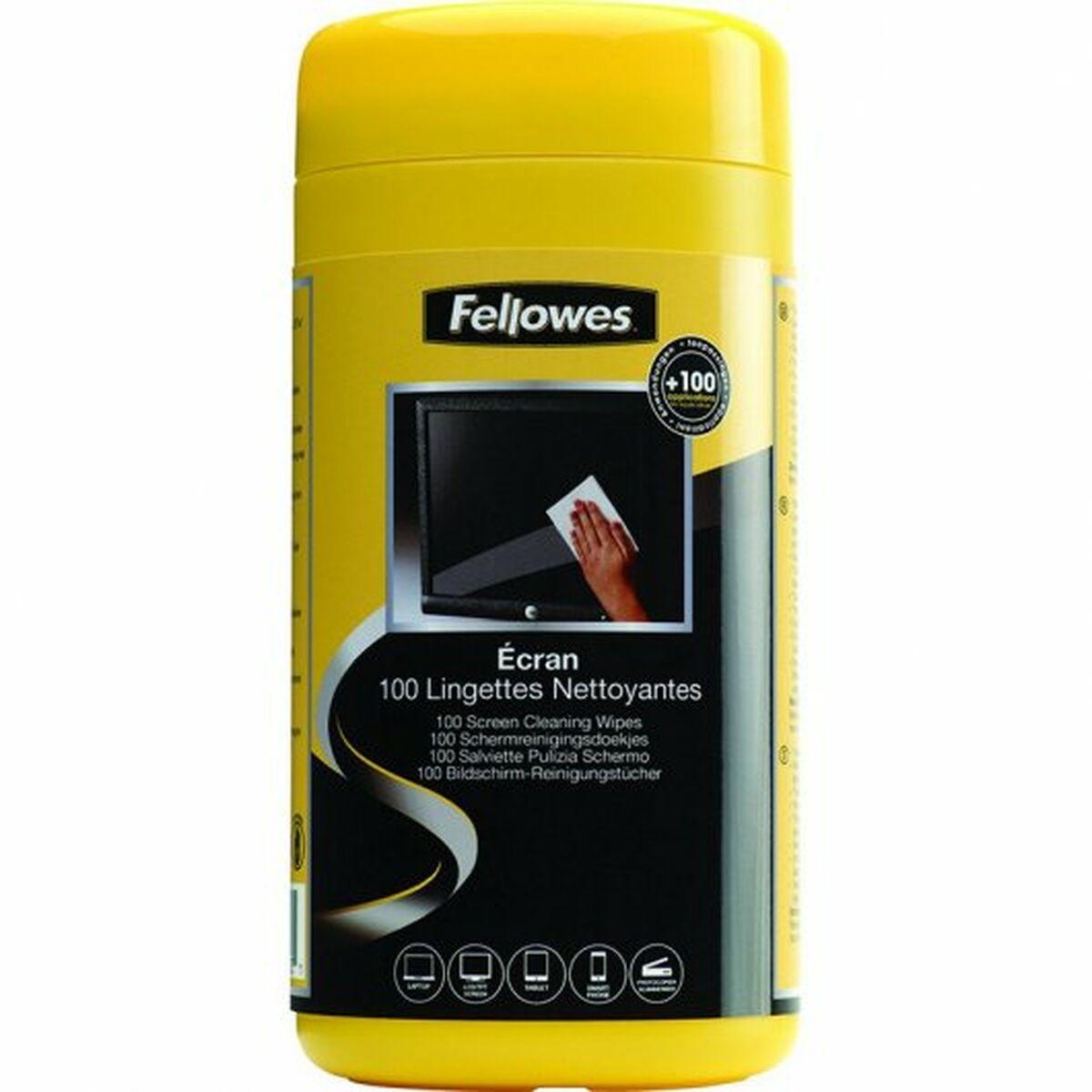 Toallita Limpiadora Fellowes 9970330 Dispensador Pantalla 100 Piezas